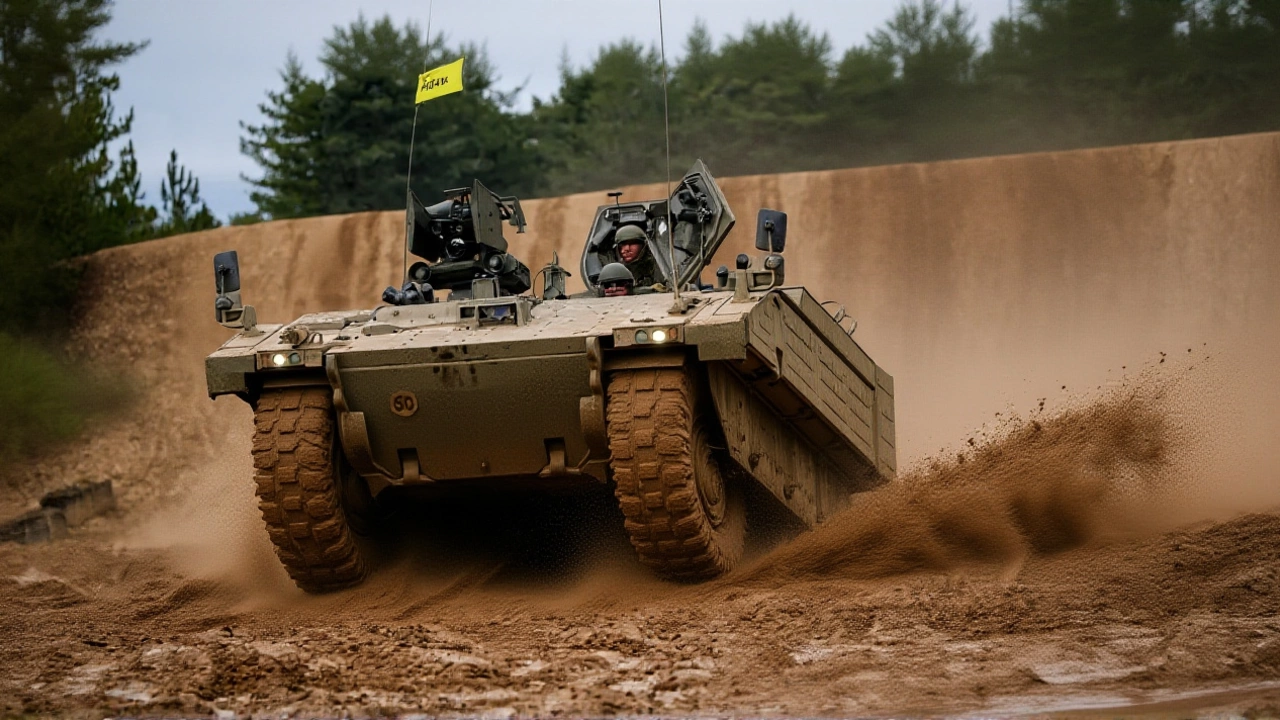 British Army Halts Ajax Vehicles After 30 Soldiers Fall Ill in Training Exercise